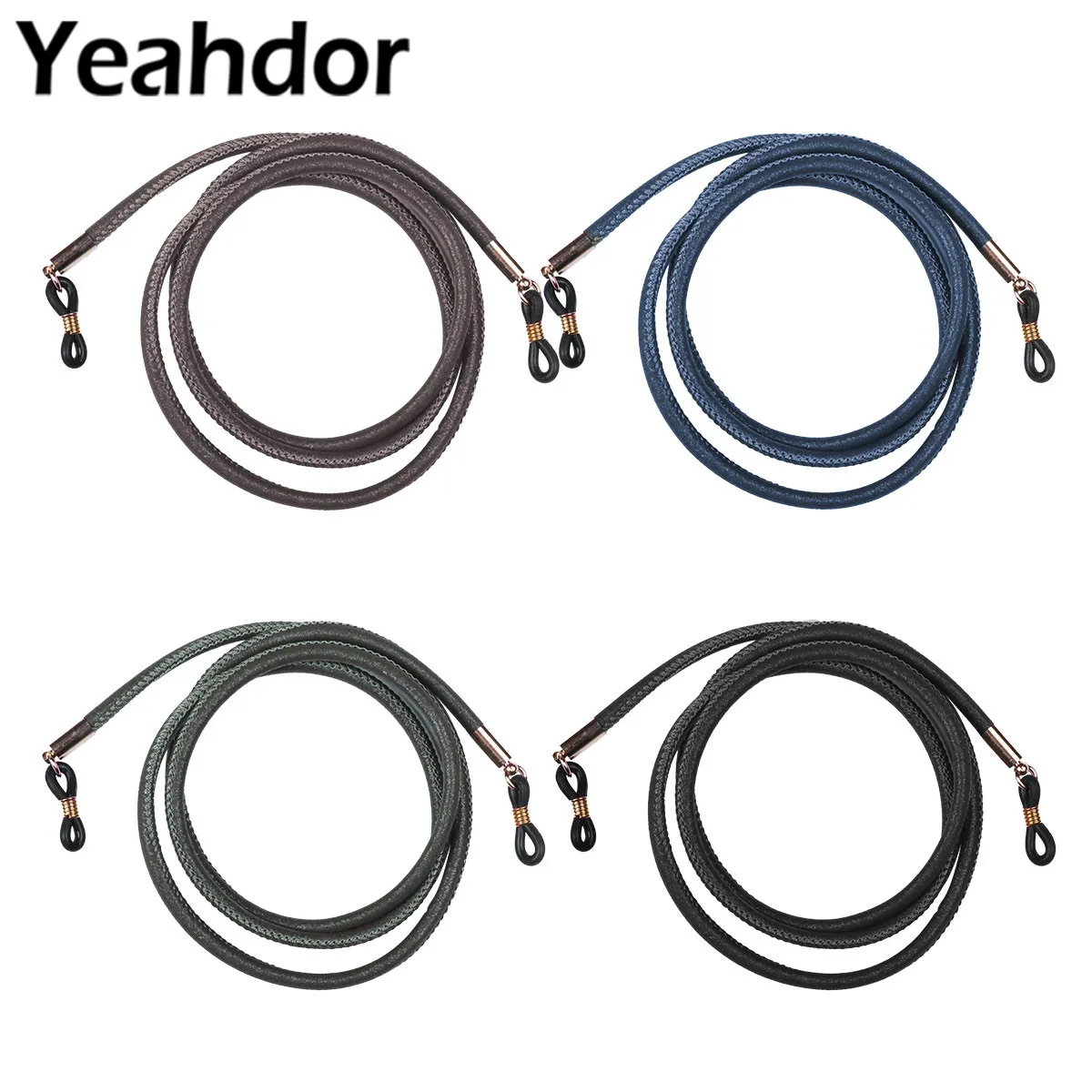 Anti-skid Leather Eyeglass Chains Lanyards Sunglasses Strap Chain Cord Neck Lanyard string Holder Eyewear Accessories
Anti-skid Leather Eyeglass Chains Lanyards Sunglasses Strap Chain Cord Neck Lanyard string Holder Eyewear Accessories