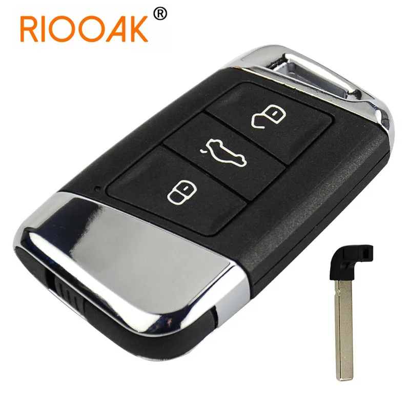 For Volkswagen VW Passat B8 New Magotan B5 Skoda A7 Variant Auto Insert Key Blade 3 Buttons Smart Car Key Shell Case Cover
For Volkswagen VW Passat B8 New Magotan B5 Skoda A7 Variant Auto Insert Key Blade 3 Buttons Smart Car Key Shell Case Cover