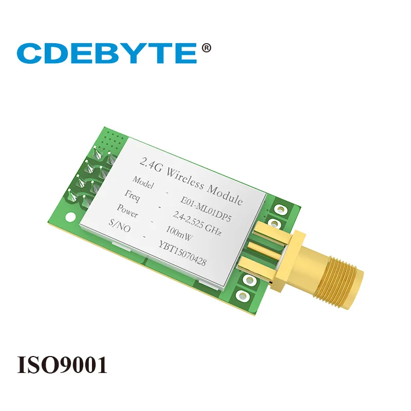 Ebyte E01 ML01DP5 2 4 ГГц nRF24L01P IoT радиочастотный модуль Nordic nRF24L01 PA LNA 20 дБм 100 мВт 4g