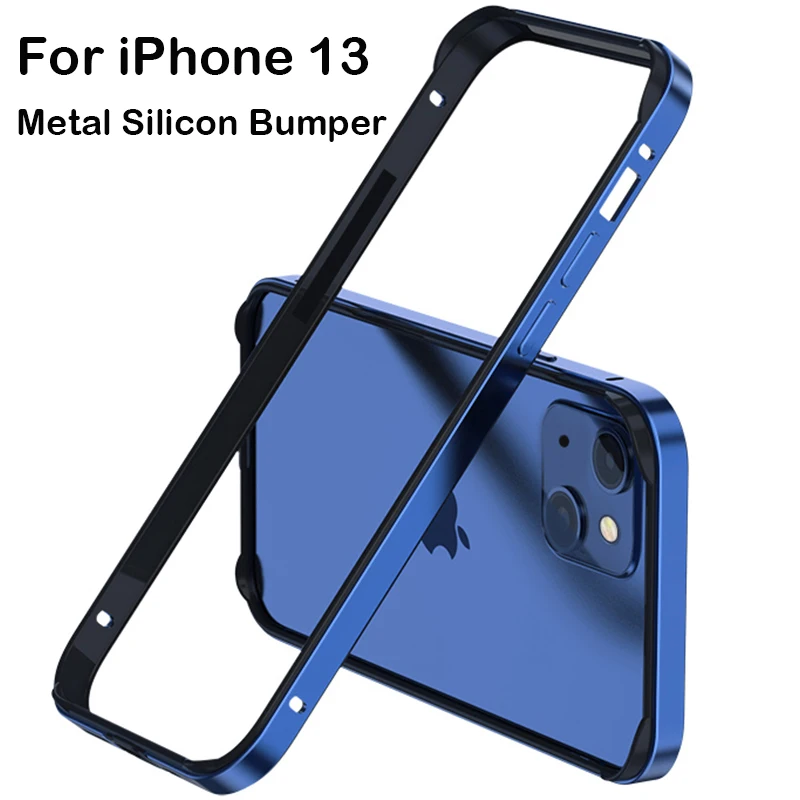 Shockproof Metal Phone Case For iPhone 13 Mini 13 Pro MAX Aluminum Silicon Bumper Protective Cover For iPhone 12 Pro Frame Coque
Shockproof Metal Phone Case For iPhone 13 Mini 13 Pro MAX Aluminum Silicon Bumper Protective Cover For iPhone 12 Pro Frame Coque