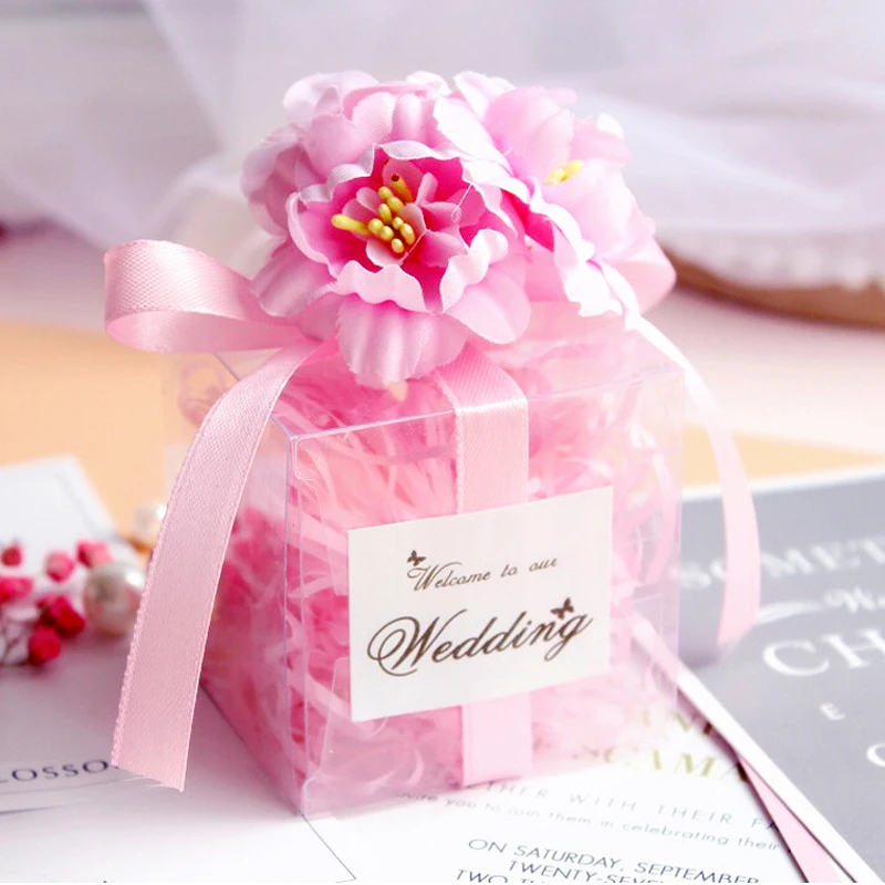 25 Pcs Novelty Candy Box Transparent PVC Plastic With Flower Gift Bag Baby Shower Wedding Party Packing Supplies
25 Pcs Novelty Candy Box Transparent PVC Plastic With Flower Gift Bag Baby Shower Wedding Party Packing Supplies