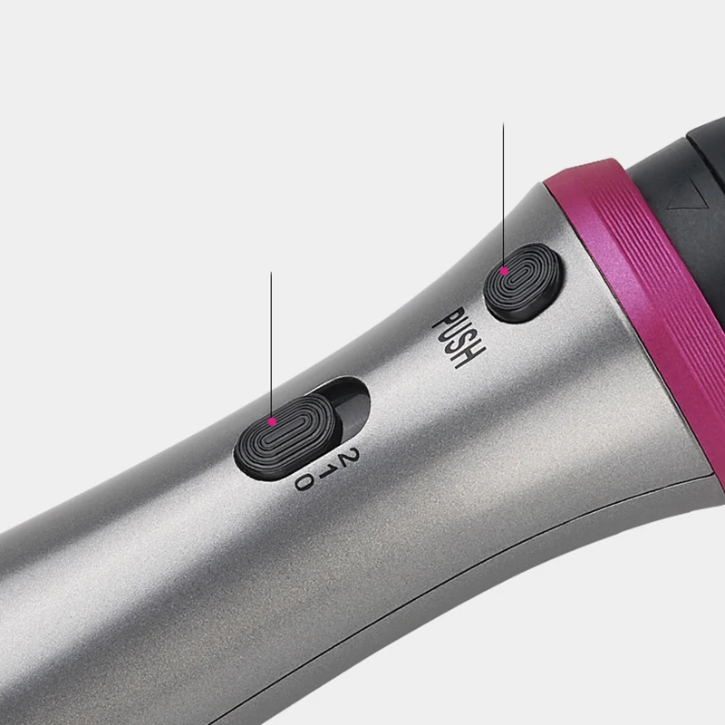 Multifunctional Hair Dryer5in 1 Blow Dryer Round Brush Rotating Hot Air Brush Hairdryer with Air Nozzle 
Multifunctional Hair Dryer5in 1 Blow Dryer Round Brush Rotating Hot Air Brush Hairdryer with Air Nozzle
