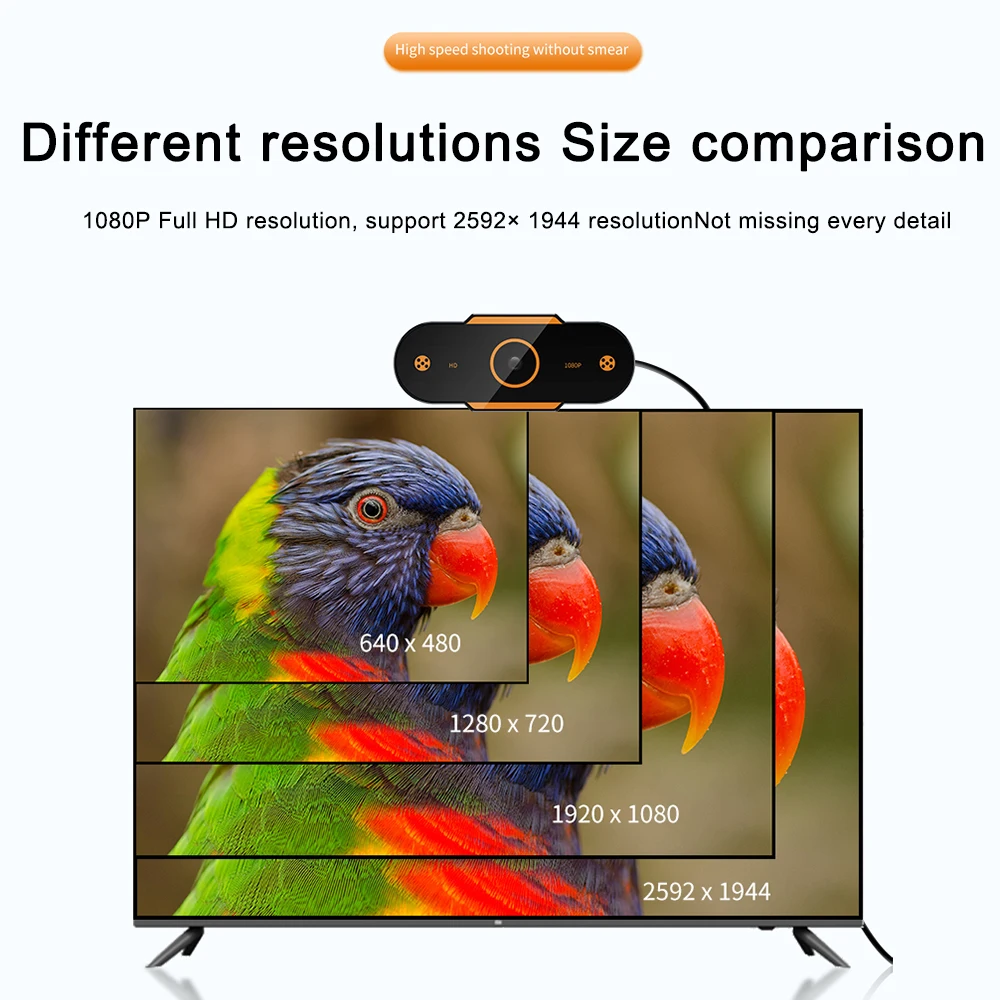 1944P 1080P 720p 480p HD Webcam with Mic Mini Computer PC WebCamera for Live Broadcast Video Calling Home Conference Work
1944P 1080P 720p 480p HD Webcam with Mic Mini Computer PC WebCamera for Live Broadcast Video Calling Home Conference Work