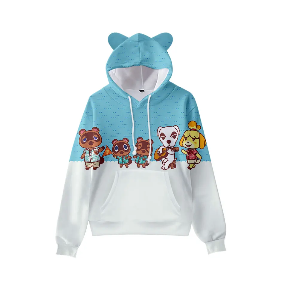 2 To 14 Years Kids Hoodie Animal funny Happy Home Designer Cat Ears Sweatshirt Tom Nook Leaf Children Jacket drop shipping
2 To 14 Years Kids Hoodie Animal funny Happy Home Designer Cat Ears Sweatshirt Tom Nook Leaf Children Jacket drop shipping