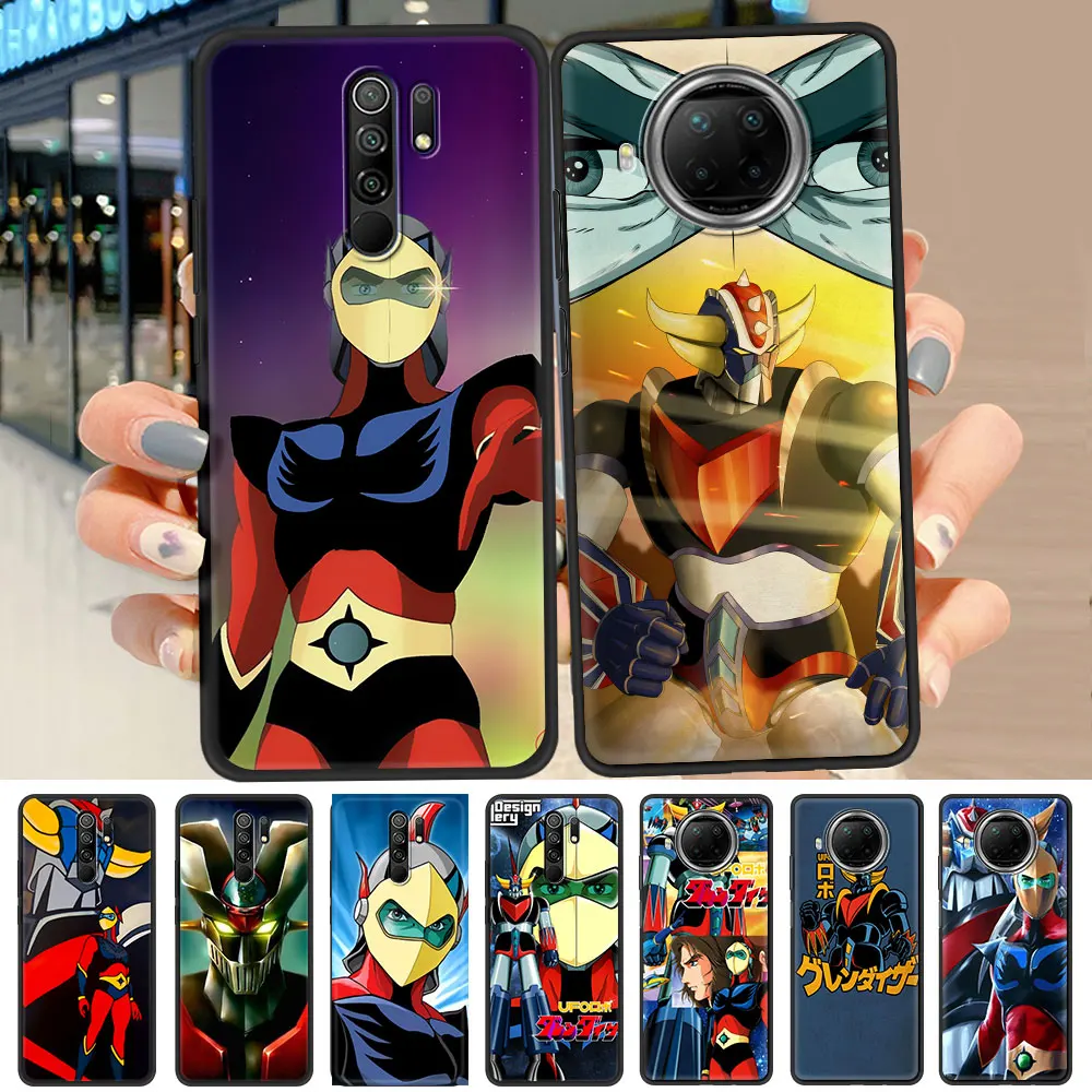 Black Case for Xiaomi Redmi Note 9S 8 9 Pro 8T 10 7 9C K40 Stylish Silicone Coques 9A 7A Phone Cover Funda UFO Robot Goldorak
Black Case for Xiaomi Redmi Note 9S 8 9 Pro 8T 10 7 9C K40 Stylish Silicone Coques 9A 7A Phone Cover Funda UFO Robot Goldorak