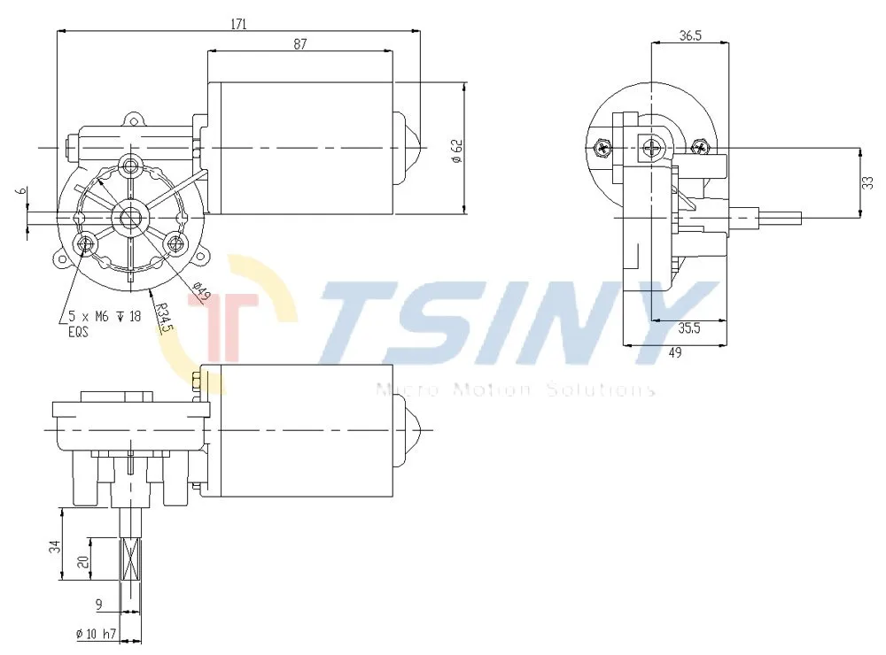 DC Gear Motor Garage Door Raplacement 24V 45/50RPM DC Electric Bicycle Worm Gear Motor Left&Right Angle Threaded shaft For BBQ
DC Gear Motor Garage Door Raplacement 24V 45/50RPM DC Electric Bicycle Worm Gear Motor Left&Right Angle Threaded shaft For BBQ