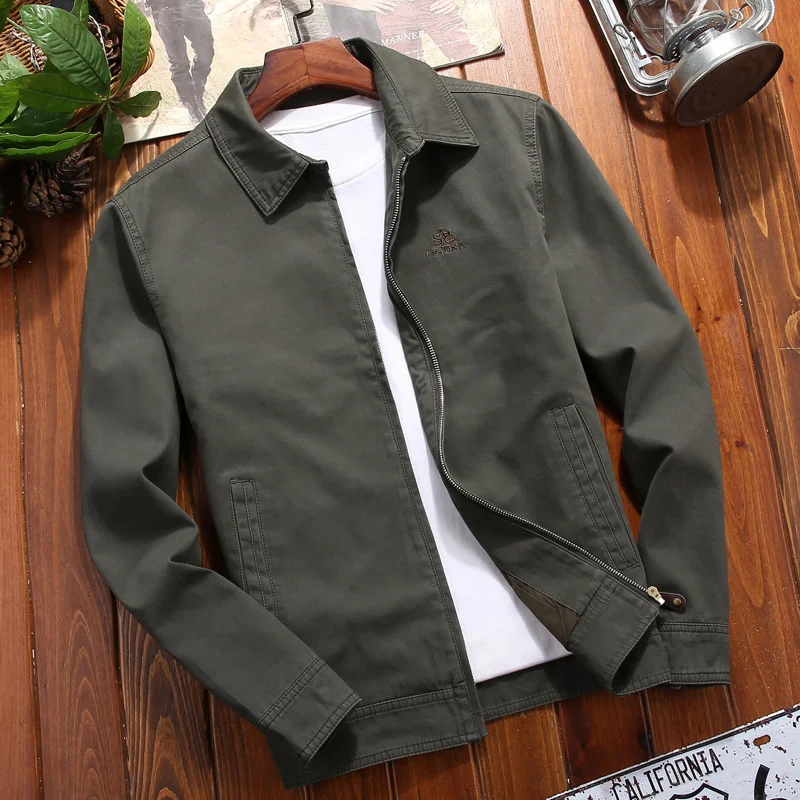 2020 spring and autumn new lapel jacket men's cotton business casual men's wear young men's thin coat
2020 spring and autumn new lapel jacket men's cotton business casual men's wear young men's thin coat