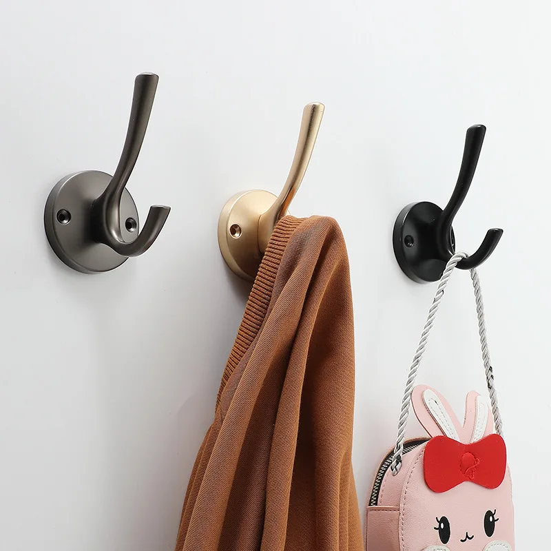 Black Silver Coat Hooks Wall Mounted with Retro Double Hooks Utility Black Hooks for Coat, Scarf, Bag, Towel, Key, Cap 
Black Silver Coat Hooks Wall Mounted with Retro Double Hooks Utility Black Hooks for Coat, Scarf, Bag, Towel, Key, Cap