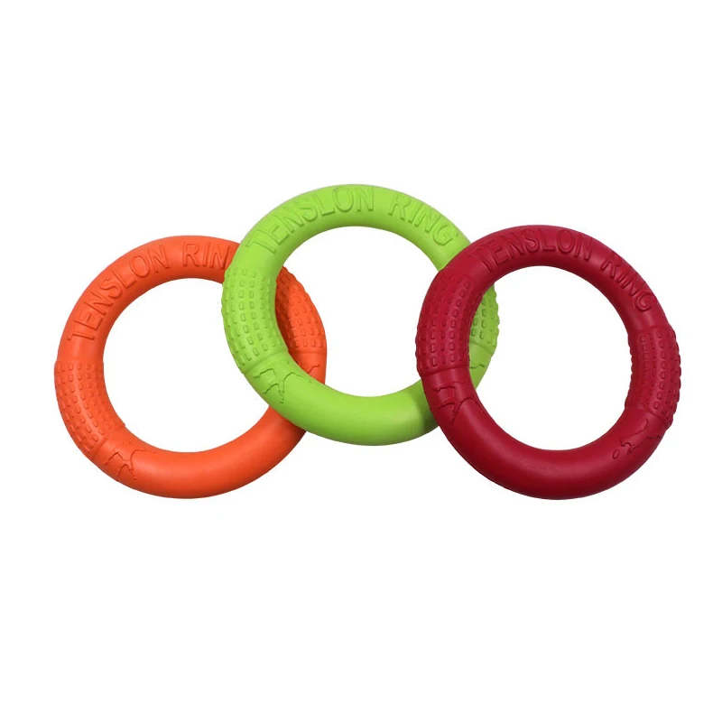 Pet Flying Discs EVA Dog Training Ring Puller Resistant Bite Floating Toy Puppy Outdoor Interactive Game Playing Products Supply
Pet Flying Discs EVA Dog Training Ring Puller Resistant Bite Floating Toy Puppy Outdoor Interactive Game Playing Products Supply