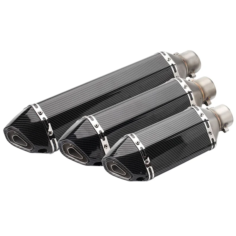 Inlet 51mm Motorcycle Exhaust Pipe Muffler Carbon Fiber Looking Universal Motorbike Pitbike Muffler Pipe Escape Moto Universal
Inlet 51mm Motorcycle Exhaust Pipe Muffler Carbon Fiber Looking Universal Motorbike Pitbike Muffler Pipe Escape Moto Universal