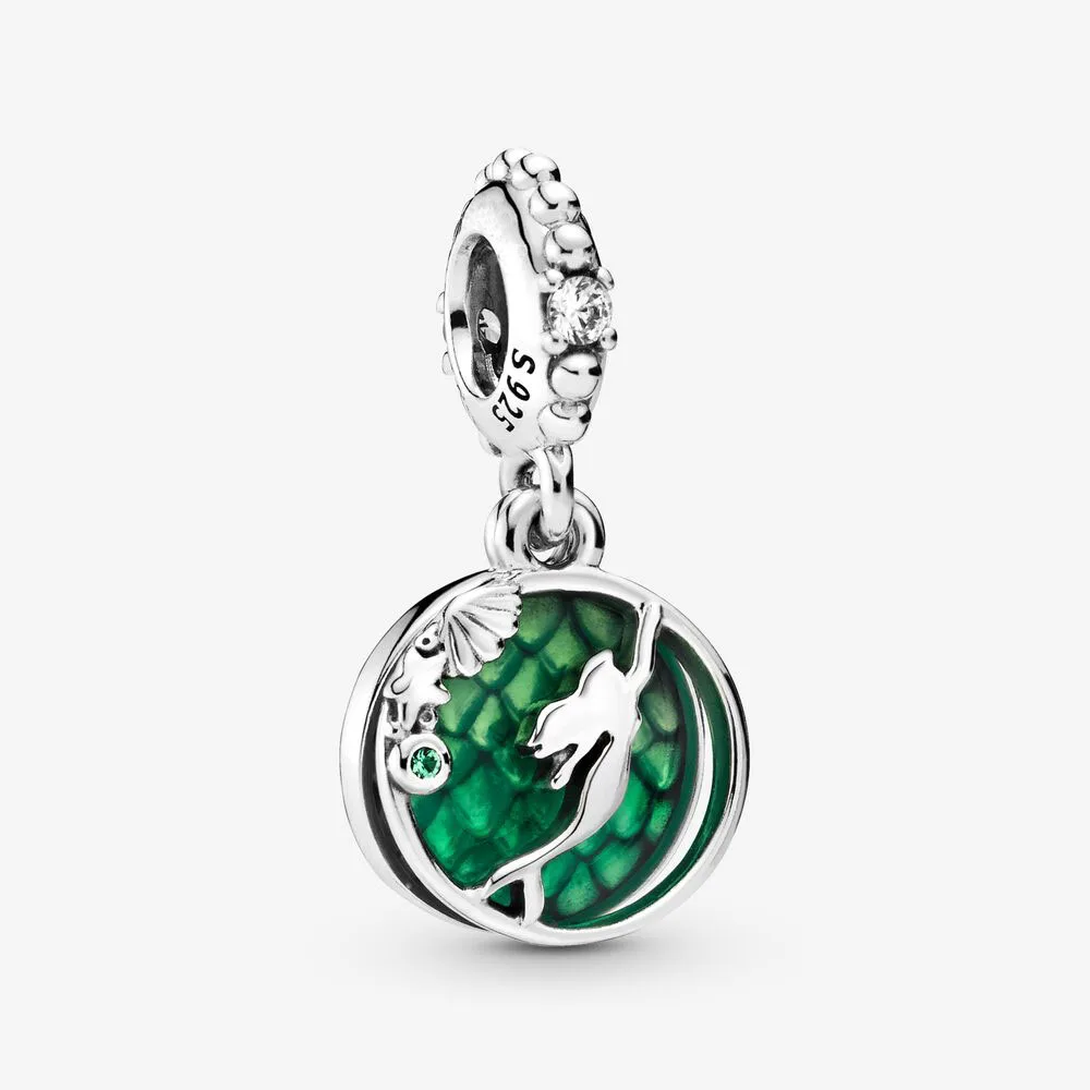 Lady 100% 925 Sterling Silver Dis Mermaid Dangle Charm fit Original Pandora Bracelets Sterling Silver DIY Young women Jewelry
Lady 100% 925 Sterling Silver Dis Mermaid Dangle Charm fit Original Pandora Bracelets Sterling Silver DIY Young women Jewelry