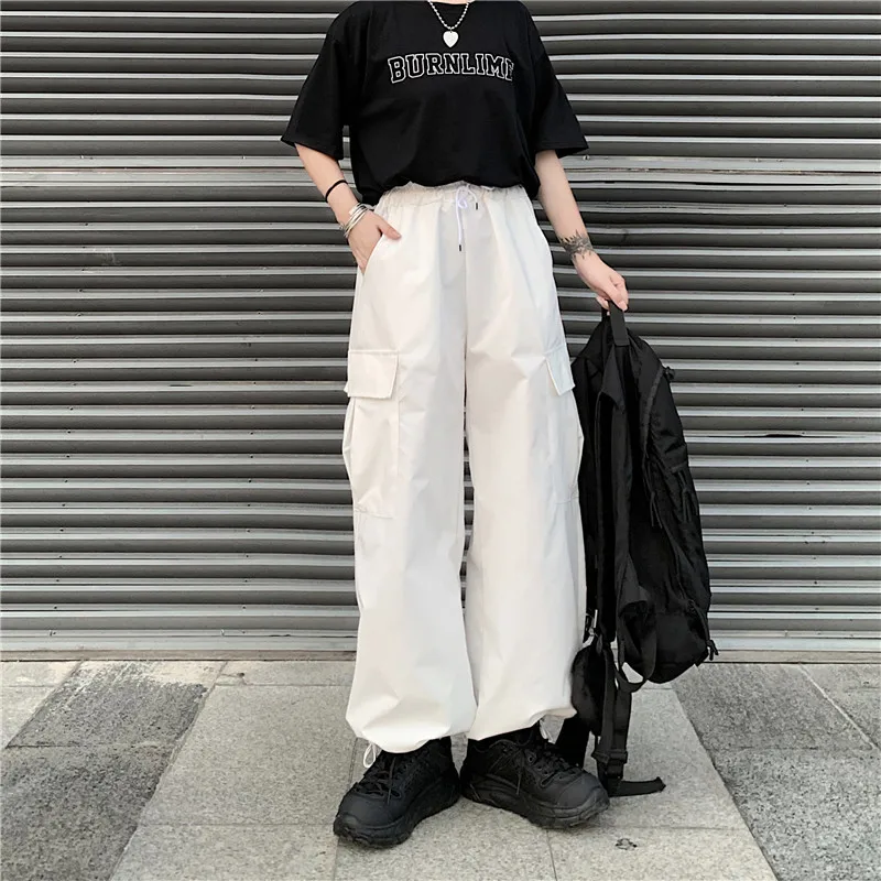 2021 Summer Harajuku High Waist Ultra Straight Wide Leg Street Wear Hip Hop Club White Cargo Jeans
2021 Summer Harajuku High Waist Ultra Straight Wide Leg Street Wear Hip Hop Club White Cargo Jeans