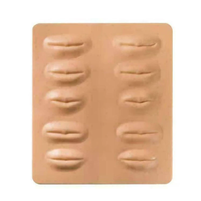 Silicone False Skin 3D Eyebrow and Lips Tattoo Practice Training Skin Practice Makeup Supply Accessories Tattoo Kits KG66
Silicone False Skin 3D Eyebrow and Lips Tattoo Practice Training Skin Practice Makeup Supply Accessories Tattoo Kits KG66