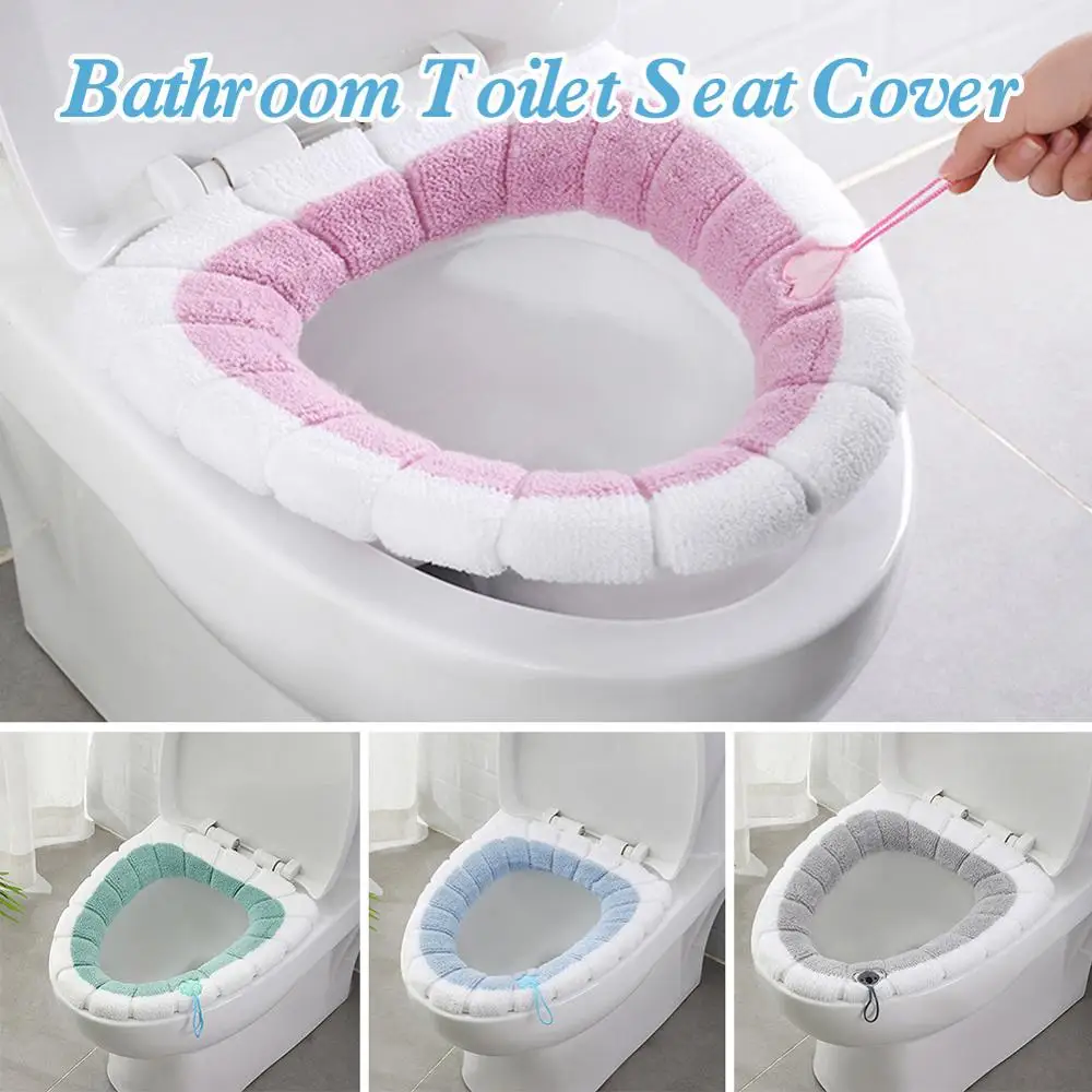 Winter Bathroom Toilet Seat Cover Soft Thicker Warm Plush Toilet Cover Seat Lid Pad Home Decoration Toilet Seat Cover
Winter Bathroom Toilet Seat Cover Soft Thicker Warm Plush Toilet Cover Seat Lid Pad Home Decoration Toilet Seat Cover