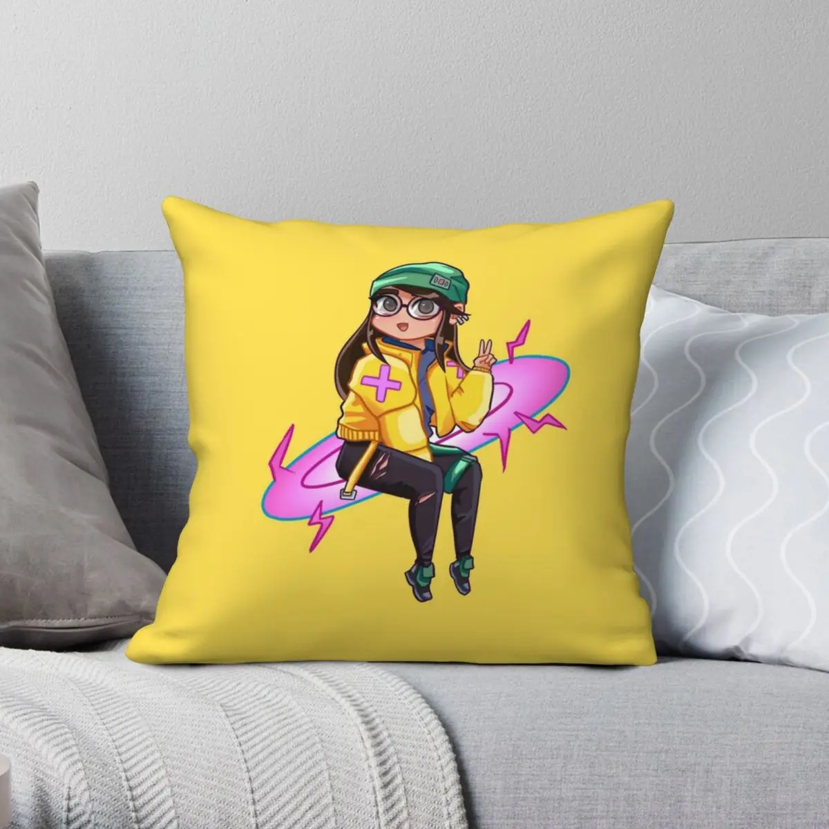 Killjoy Square Pillowcase Polyester Linen Velvet Creative Zip Decor Throw Pillow Case Room Cushion Cover
Killjoy Square Pillowcase Polyester Linen Velvet Creative Zip Decor Throw Pillow Case Room Cushion Cover