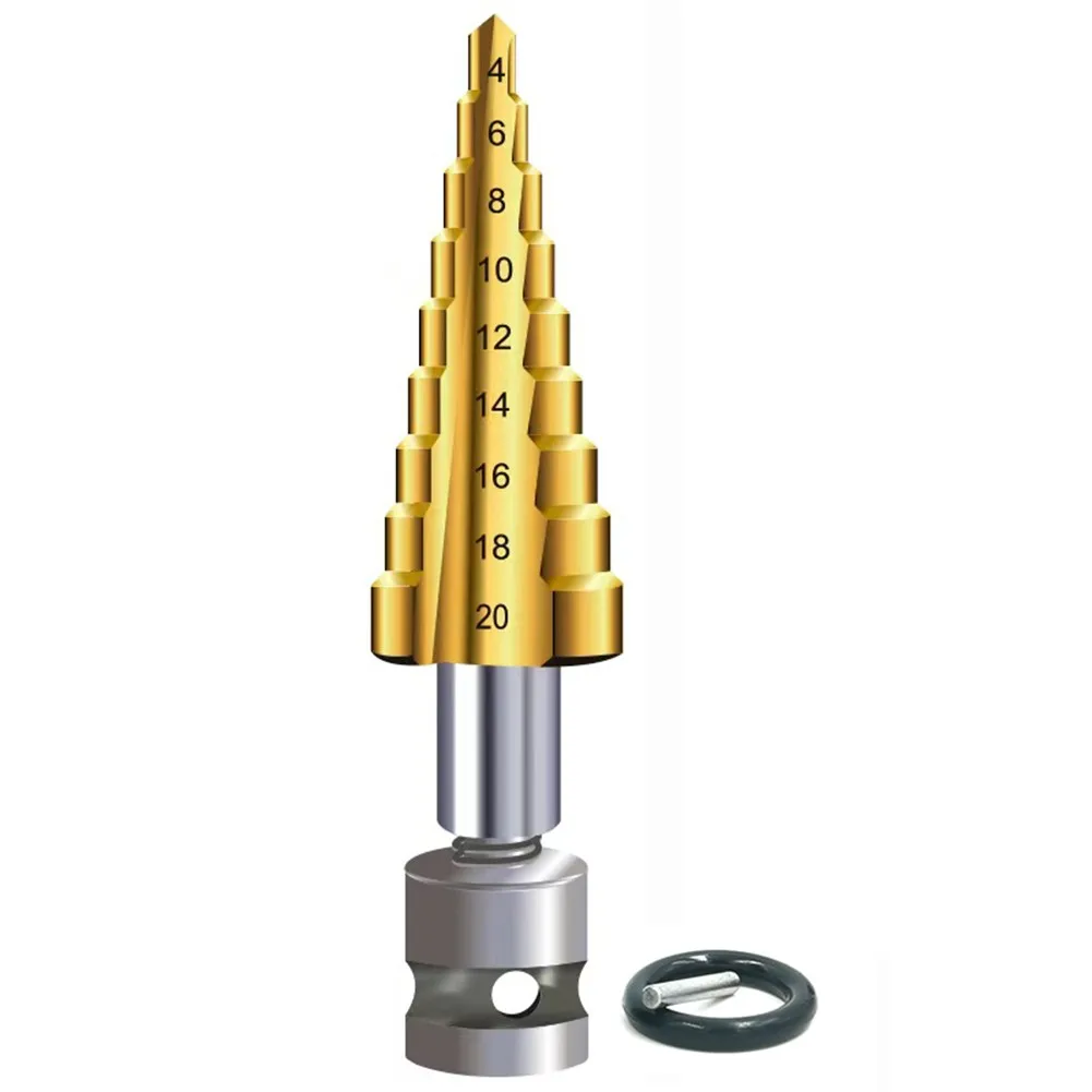 4-20mm,4-22mm,4-32mm HSS Straight Groove Step Drill Bit Set Titanium Coated Wood Metal Hole Cutter Core Drill Bit Set
4-20mm,4-22mm,4-32mm HSS Straight Groove Step Drill Bit Set Titanium Coated Wood Metal Hole Cutter Core Drill Bit Set