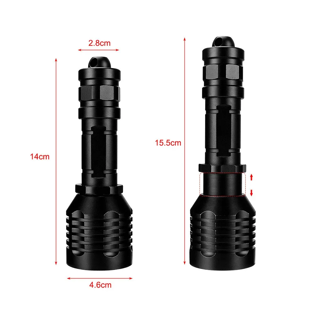 Bright Professional Diving Flashlight Portable Torch Underwater Waterproof senderismo
Bright Professional Diving Flashlight Portable Torch Underwater Waterproof senderismo