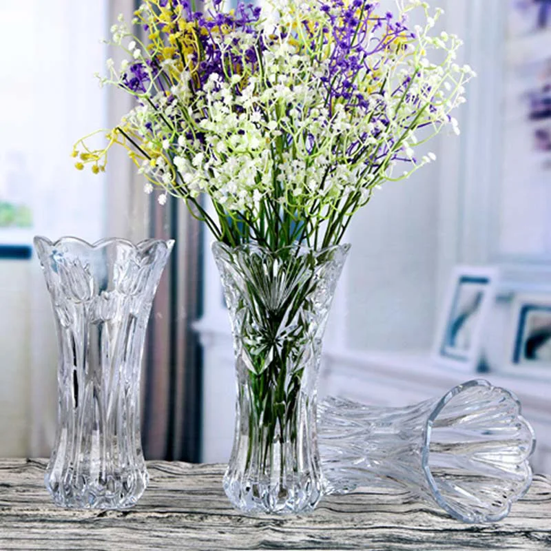 Simple Transparent Multi Shape Glass Vases Ornaments Living Room Flower Thickened Vases
Simple Transparent Multi Shape Glass Vases Ornaments Living Room Flower Thickened Vases