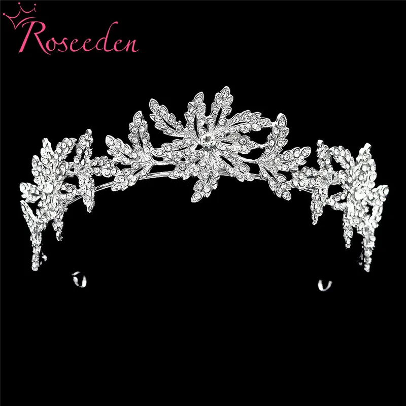 Bride Headdress Luxury Rhinestone Crown Tiaras Women Wedding Hair Jewelry Headpiece Hair Accessory RE4206
Bride Headdress Luxury Rhinestone Crown Tiaras Women Wedding Hair Jewelry Headpiece Hair Accessory RE4206