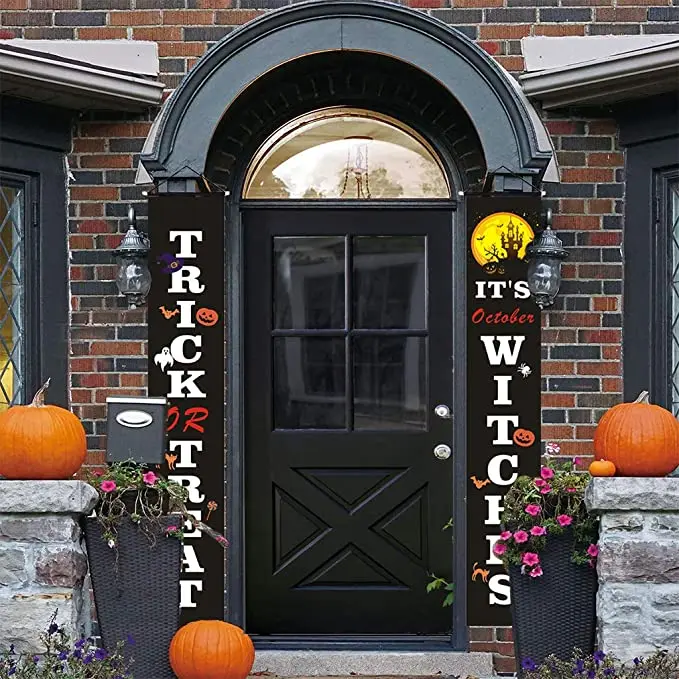 halloween Door Couplet Decoration-Ghost Festival Couplet Outdoor Decoration Halloween Party Decor Hanging Flag Curtain Banner
halloween Door Couplet Decoration-Ghost Festival Couplet Outdoor Decoration Halloween Party Decor Hanging Flag Curtain Banner