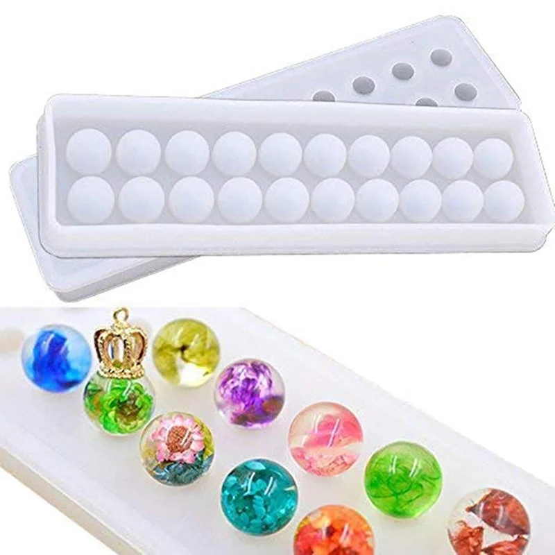 Silicone Mold Set Pendant Mold For DIY Necklace Bracelet Jewelry Making Craft-20 Cavities
Silicone Mold Set Pendant Mold For DIY Necklace Bracelet Jewelry Making Craft-20 Cavities