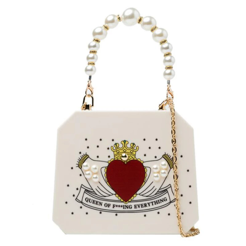 Роскошный акриловый дизайнерский вечерний женский клатч, модные кошельки и сумочки, Стильная коробка с жемчугом, ремешком на запястье, цепо...
Роскошный акриловый дизайнерский вечерний женский клатч, модные кошельки и сумочки, Стильная коробка с жемчугом, ремешком на запястье, цепо...