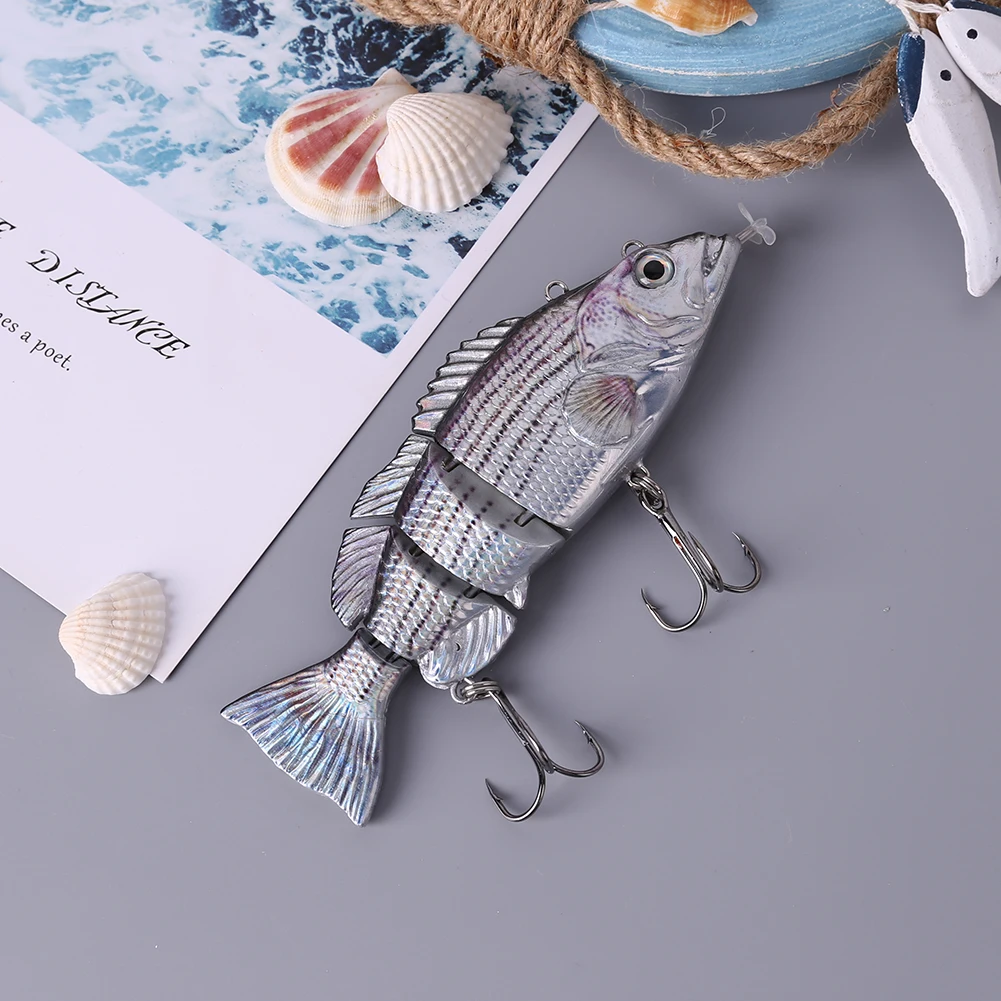 Multi Jointed Swimbait Hard Artificial Bait Smart Electronic Artificial Bait Wobbler Fishing Bait Lure Tackle Accessories
Multi Jointed Swimbait Hard Artificial Bait Smart Electronic Artificial Bait Wobbler Fishing Bait Lure Tackle Accessories