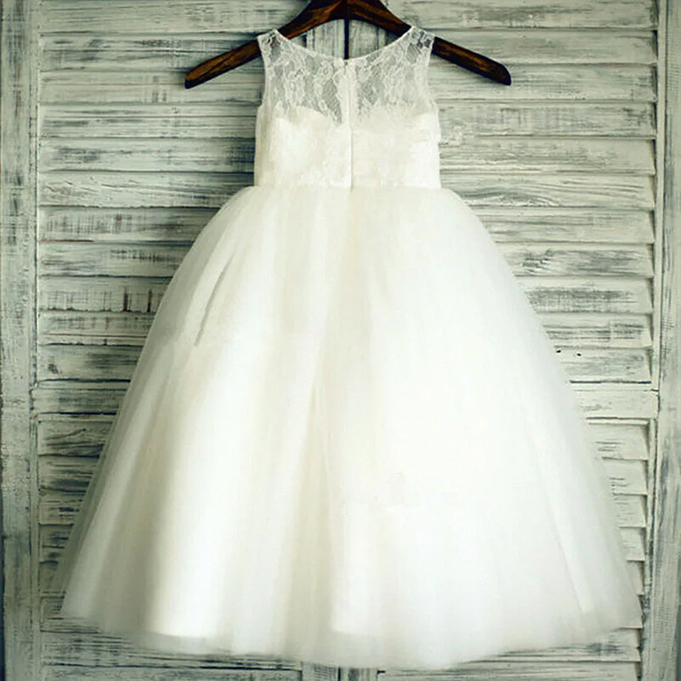 O-Neck White Lace Kids Formal Wear Birthday Christmas Girls Pageant Baby Children Party Dress O-Neck Tulle Custom Flower Girls D
O-Neck White Lace Kids Formal Wear Birthday Christmas Girls Pageant Baby Children Party Dress O-Neck Tulle Custom Flower Girls D