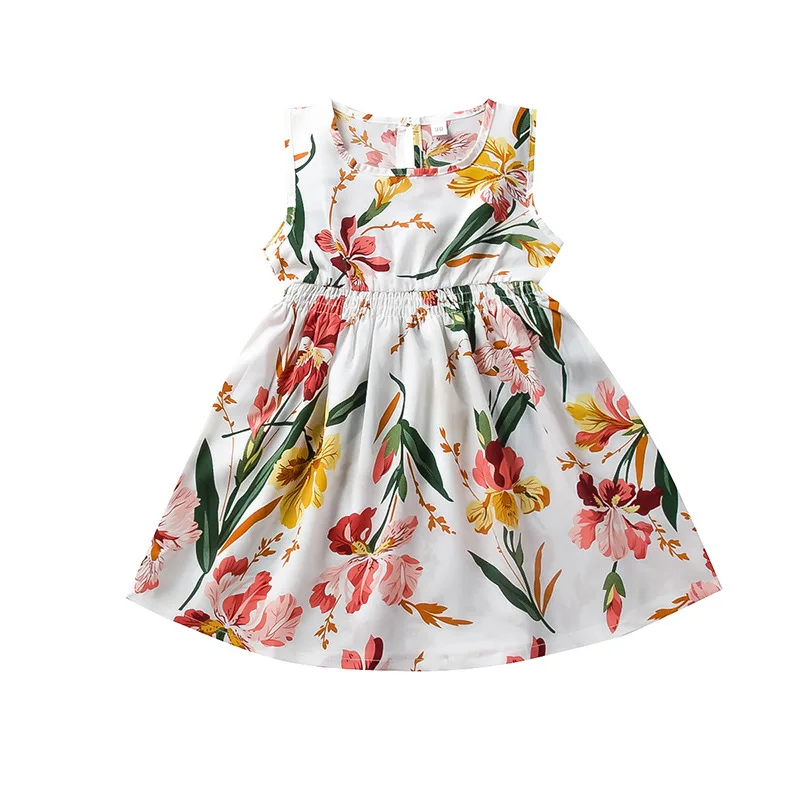 Summer 2020 Girls Dress Girls Summer Cute Dress Sleeveless O Neck Print Floral Cute Dress Vestidos 1-6T
Summer 2020 Girls Dress Girls Summer Cute Dress Sleeveless O Neck Print Floral Cute Dress Vestidos 1-6T