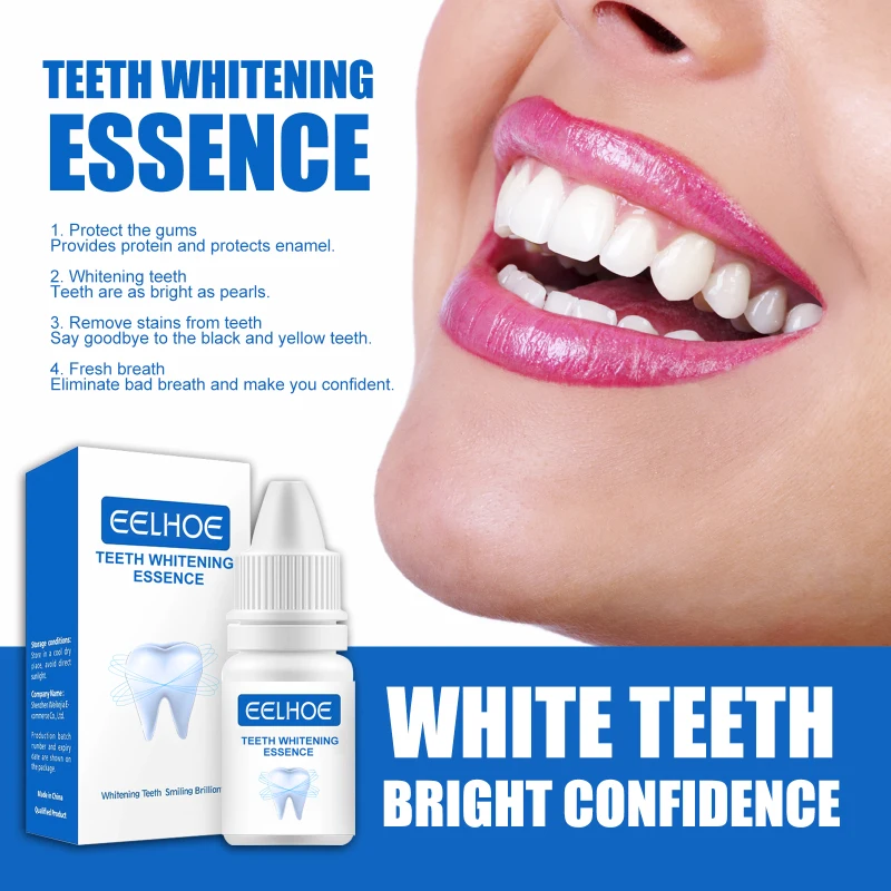 Eelhoe Teeth Whitening Powder Clean Oral Hygiene Whiten Remove Plaque Stains Fresh Breath Care Tools TSLM2 | Красота и здоровье