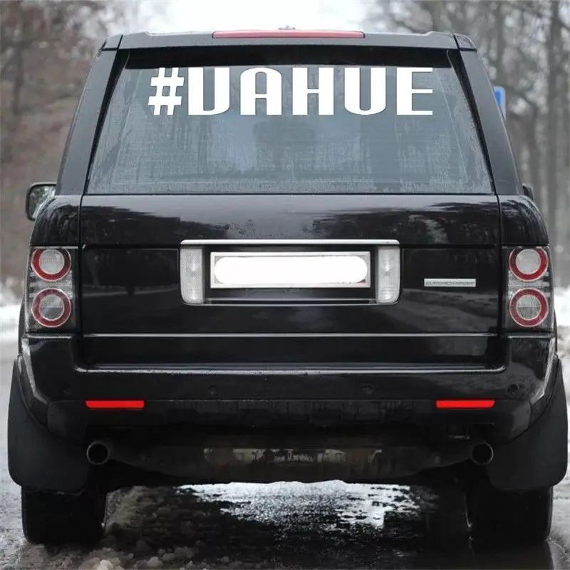 Personalized Vinyl Decal #VAHUE Motorcycle Body Bumper Rear Window Car Sticker Waterproof Car Shape Decoration ZWW-2648
Personalized Vinyl Decal #VAHUE Motorcycle Body Bumper Rear Window Car Sticker Waterproof Car Shape Decoration ZWW-2648