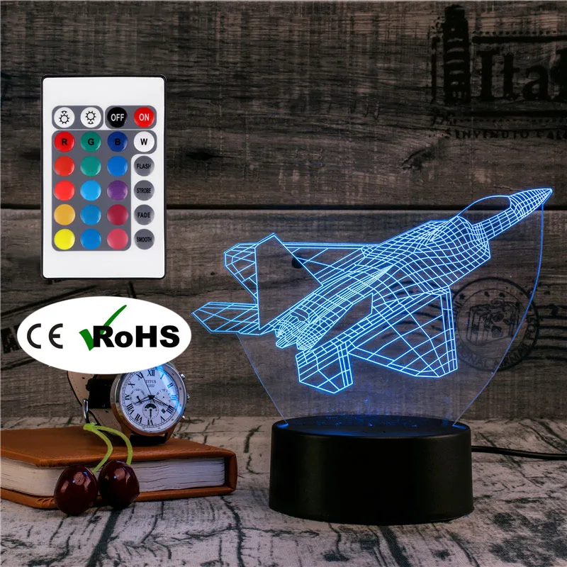 3D Led Night Light Table Lamp Led Home Corridor Hotel Party Atmosphere Lights Novety Lighting Creative Gift Spaceship Light
3D Led Night Light Table Lamp Led Home Corridor Hotel Party Atmosphere Lights Novety Lighting Creative Gift Spaceship Light