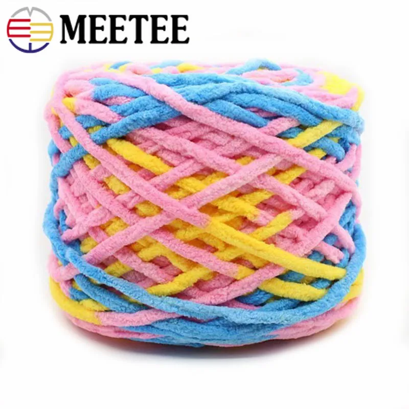 1 Roll(160g) Meetee Ice Strip Line Thick Yarn Colorful Rainbow Yarn Crochet Shoes DIY Hand Knitting Scarf Sweater Accessories
1 Roll(160g) Meetee Ice Strip Line Thick Yarn Colorful Rainbow Yarn Crochet Shoes DIY Hand Knitting Scarf Sweater Accessories