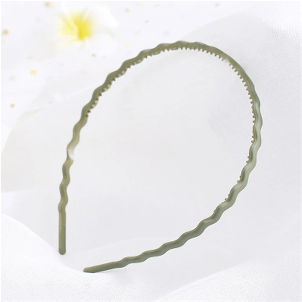New Fashion Women Hairband Candy Color Wavy Toothed Scrub Anti-skid Fine-edged Color Hair Band Wash Headband Hair Accessories
New Fashion Women Hairband Candy Color Wavy Toothed Scrub Anti-skid Fine-edged Color Hair Band Wash Headband Hair Accessories