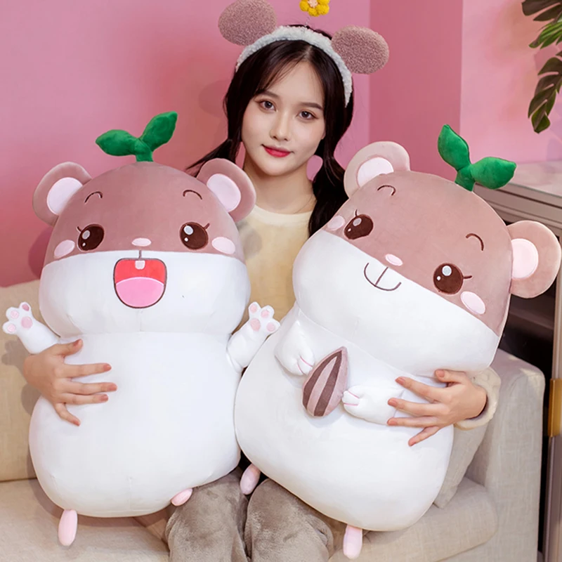 25/50/75cm high quality cute cartoon hamster pillow plush animal toy doll is a birthday gift for boy and girl friends
25/50/75cm high quality cute cartoon hamster pillow plush animal toy doll is a birthday gift for boy and girl friends
