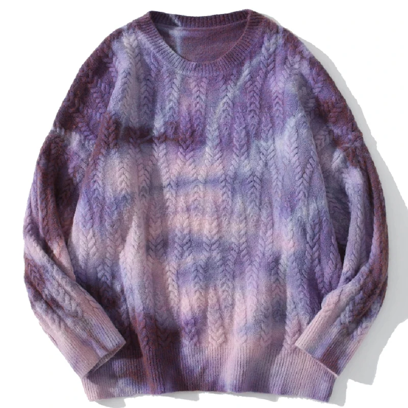 Мужской свободный свитер с градиентом, винтажный вязаный свитер в стиле Харадзюку для пар, Осенний хлопковый пуловер оверсайз, модная уличн...
Мужской свободный свитер с градиентом, винтажный вязаный свитер в стиле Харадзюку для пар, Осенний хлопковый пуловер оверсайз, модная уличн...