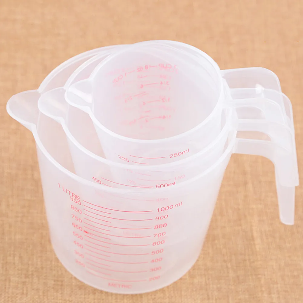 3pcs/set Of Graduated Kitchen High-quality Plastic Measuring Cups For Accurate Measurement Add Measurement Function Of Kitchen
3pcs/set Of Graduated Kitchen High-quality Plastic Measuring Cups For Accurate Measurement Add Measurement Function Of Kitchen