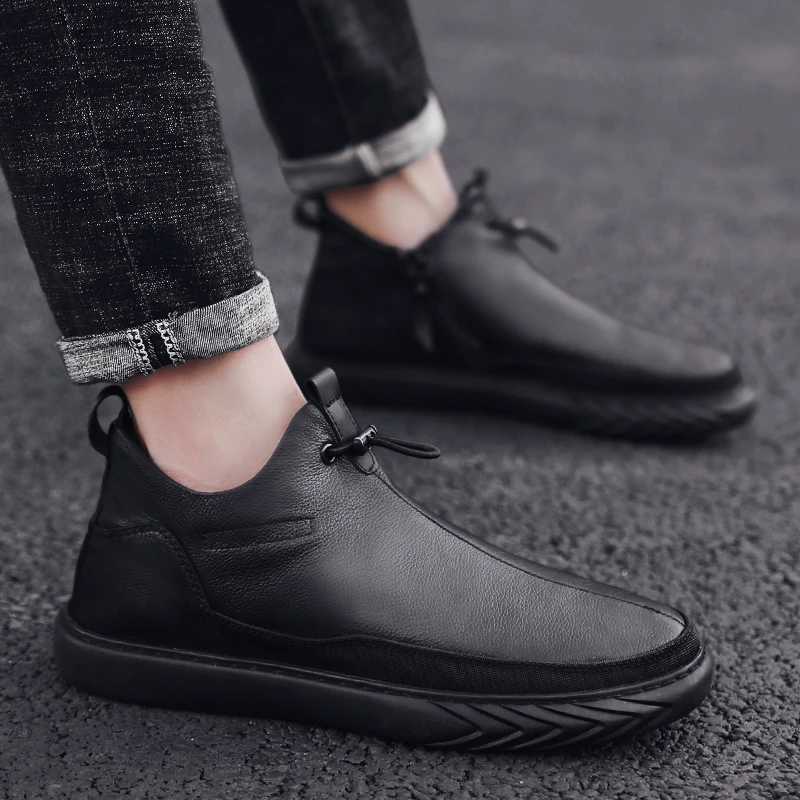 boty High top sapato for genuine winter dress home Moccasins zapatos work sneakers black mens ankle BOOTS boots de men shoes
boty High top sapato for genuine winter dress home Moccasins zapatos work sneakers black mens ankle BOOTS boots de men shoes
