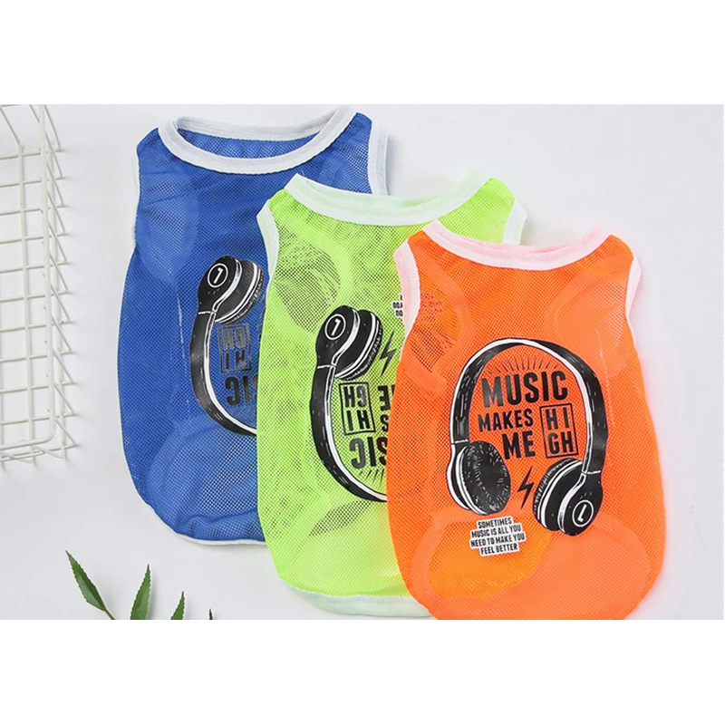 Cartoon New Trend Summer Small Dog Clothes Chihuahua Puppy Tshirt Pet Clothes Cat Dog Shirt Mesh Cotton Elastic Vest
Cartoon New Trend Summer Small Dog Clothes Chihuahua Puppy Tshirt Pet Clothes Cat Dog Shirt Mesh Cotton Elastic Vest