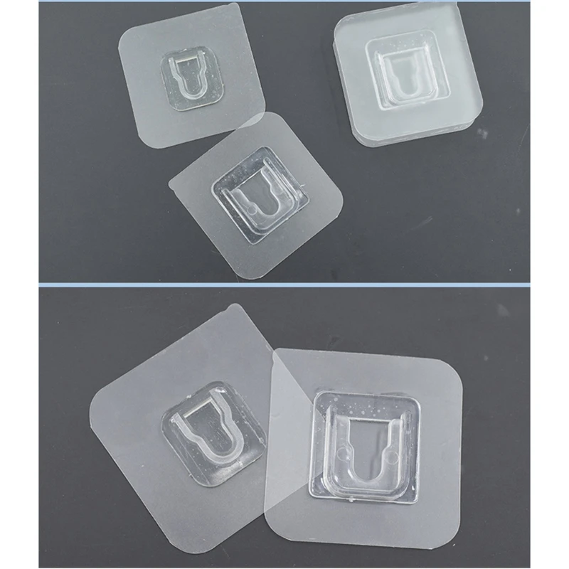 Double-Sided Adhesive Wall Hooks Hanger Strong Transparent Suction Cup Sucker Wall Storage Holder For Kitchen Bathroom
Double-Sided Adhesive Wall Hooks Hanger Strong Transparent Suction Cup Sucker Wall Storage Holder For Kitchen Bathroom