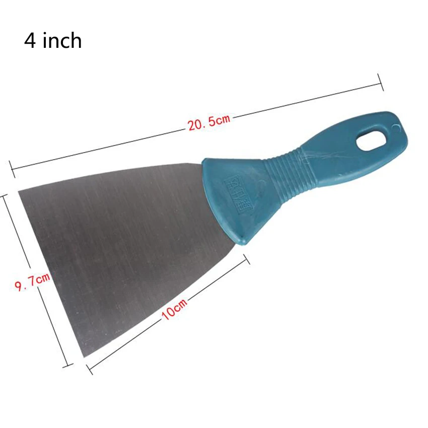 4 inch Putty Knife Shovel Carbon Steel Plastic Handle Scraper Blade Construction Tools Wall Plastering Knife Hand tools
4 inch Putty Knife Shovel Carbon Steel Plastic Handle Scraper Blade Construction Tools Wall Plastering Knife Hand tools