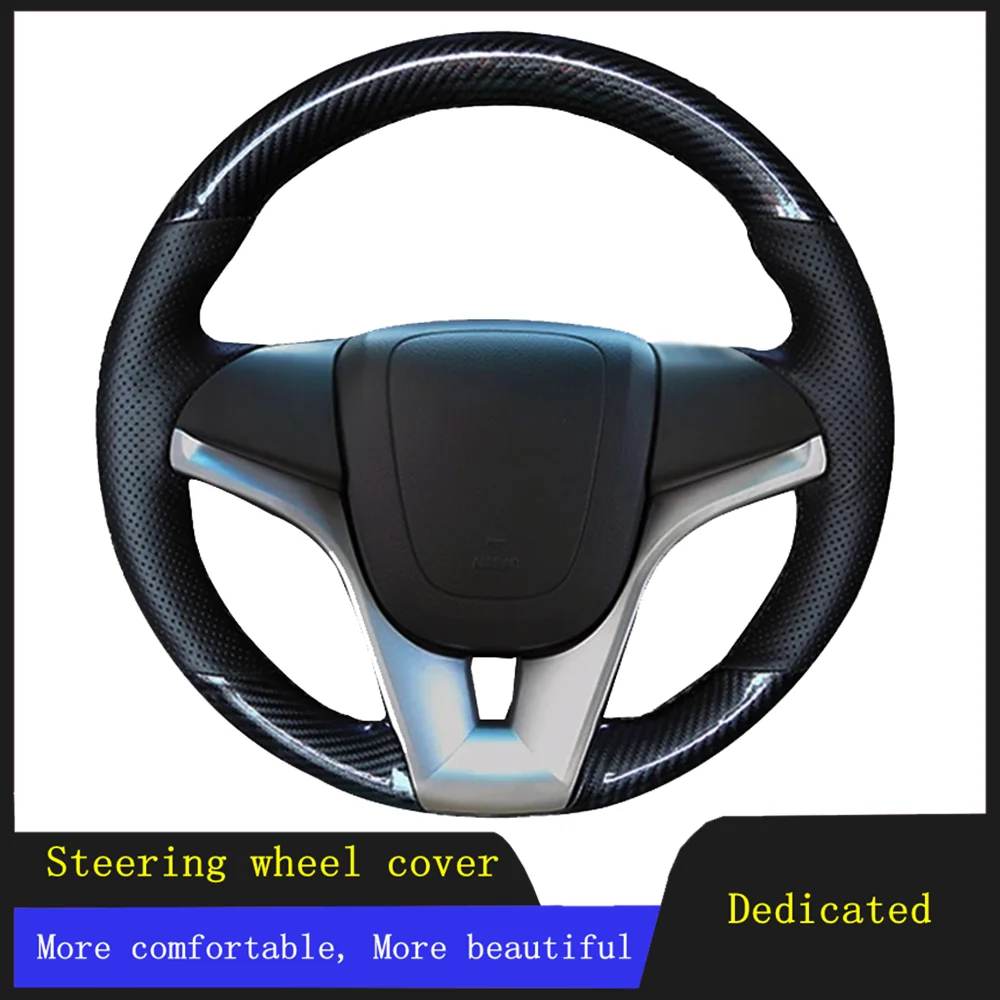 Car Steering Wheel Cover Braid Wearable Carbon Fiber Leather For Chevrolet Cruze 2009-2014 Aveo Orlando Holden Cruze Ravon R4
Car Steering Wheel Cover Braid Wearable Carbon Fiber Leather For Chevrolet Cruze 2009-2014 Aveo Orlando Holden Cruze Ravon R4