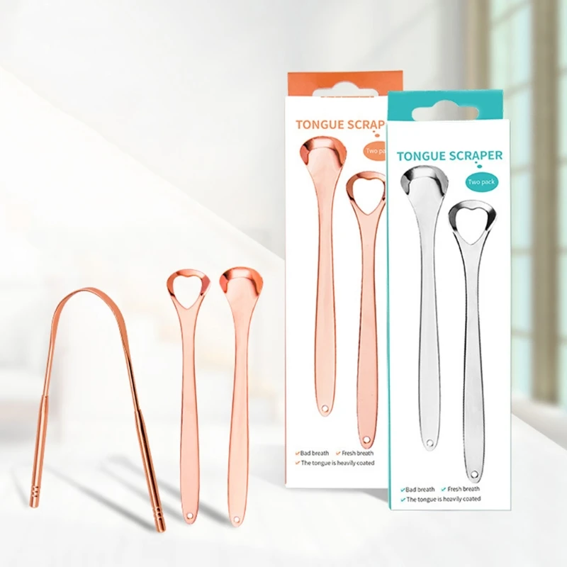 Stainless Steel Tongue Cleaner Metal Tongue Scraper Oral Care Tool Set Brush Cleaning Remove Stain to Fresher Breath
Stainless Steel Tongue Cleaner Metal Tongue Scraper Oral Care Tool Set Brush Cleaning Remove Stain to Fresher Breath