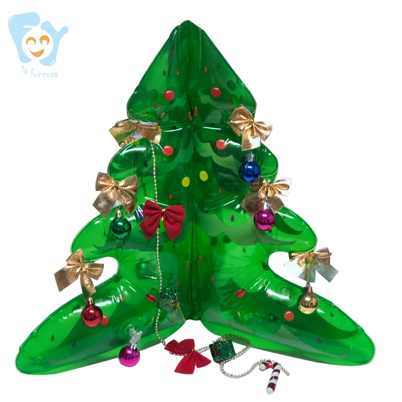 46cm Small Home Yard Christmas New Year Decoration Inflatable Christmas Tree Toy with Hanging Holes DIY Bow Ball Ornaments
46cm Small Home Yard Christmas New Year Decoration Inflatable Christmas Tree Toy with Hanging Holes DIY Bow Ball Ornaments