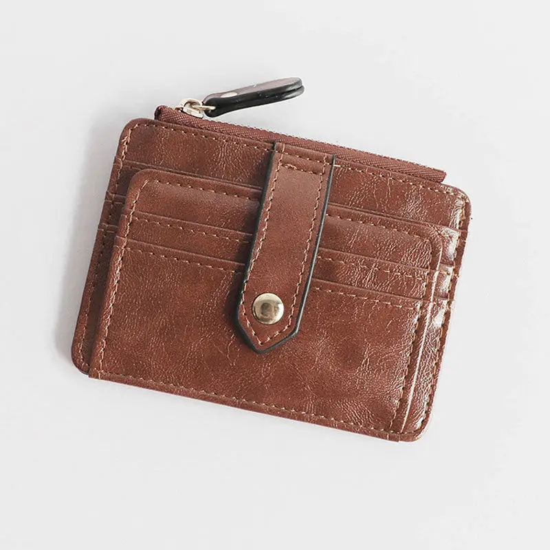 Ultra Thin ID Card Credit Card Bag Women's Small Wallet Short New Fashion Retro Simple Mini Change Bag Subway Card Holder
Ultra Thin ID Card Credit Card Bag Women's Small Wallet Short New Fashion Retro Simple Mini Change Bag Subway Card Holder