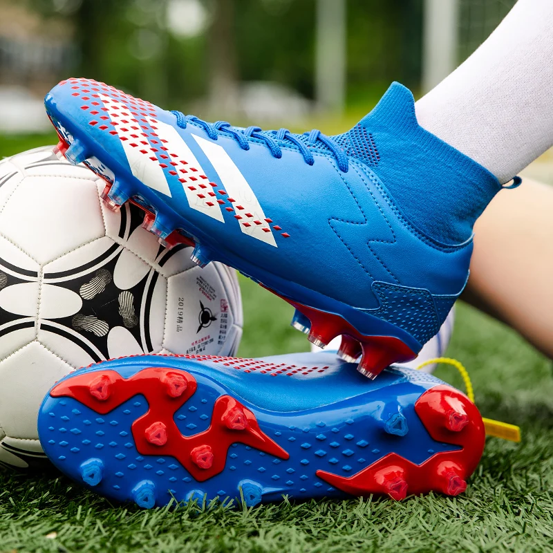 High-quality fashion football shoes outdoor non-slip AG/TF football shoes ultralight football cleats football sneakers men
High-quality fashion football shoes outdoor non-slip AG/TF football shoes ultralight football cleats football sneakers men