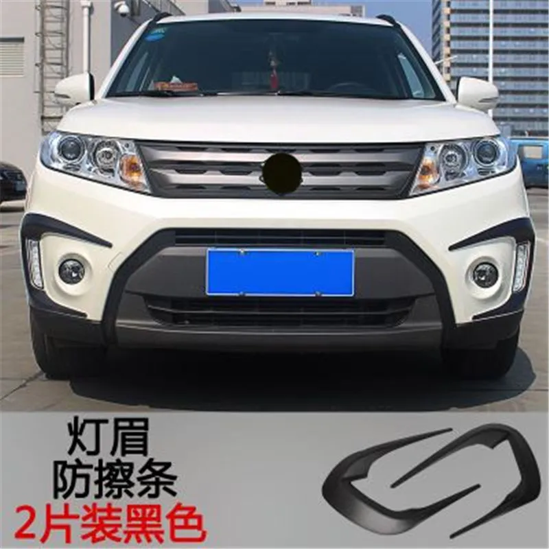 Автомобильный Стайлинг для 2015 2016 2017 2018 Suzuki Vitara автомобильные аксессуары ABS Автомобильная передняя лампа дневного света для обрезки бровей
Автомобильный Стайлинг для 2015 2016 2017 2018 Suzuki Vitara автомобильные аксессуары ABS Автомобильная передняя лампа дневного света для обрезки бровей