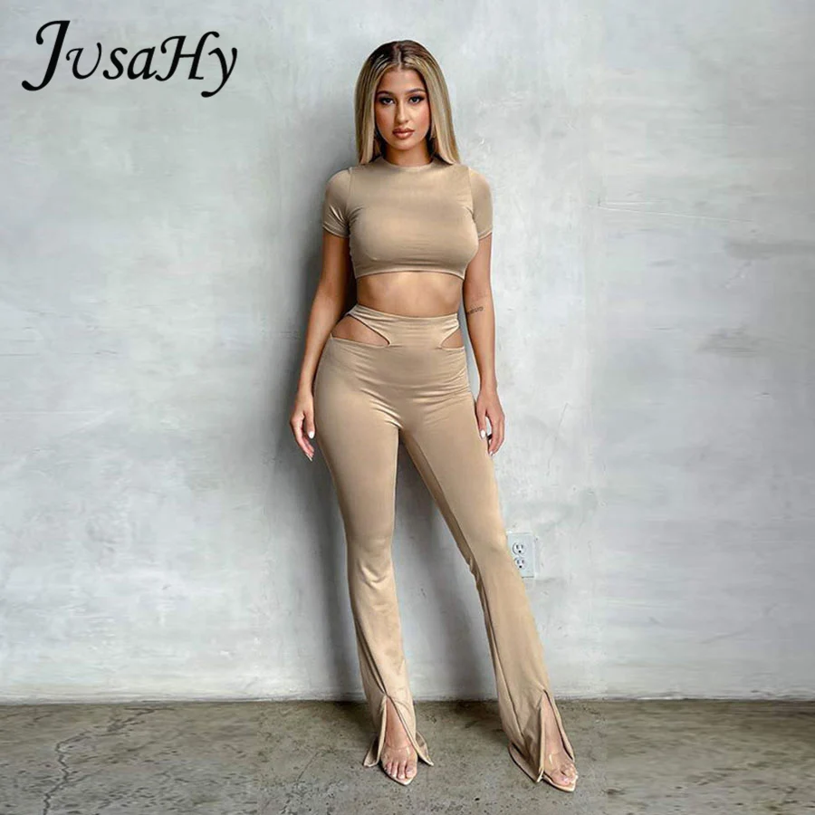 JusaHy Solid Black Sexy Hollow Summer Women Pants Hipster Skinny Flare Leg Trousers Ankle Side Split Female Streetwear Disco New
JusaHy Solid Black Sexy Hollow Summer Women Pants Hipster Skinny Flare Leg Trousers Ankle Side Split Female Streetwear Disco New