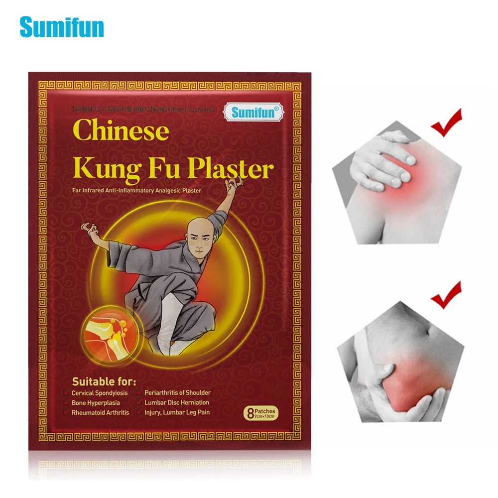 8pcs Sumifun Pain Relief Patch Arthritis Rheumatoid Orthopedic Shoulder Back Joints Cervical Ache Herbal Medical Massage Plaster 
8pcs Sumifun Pain Relief Patch Arthritis Rheumatoid Orthopedic Shoulder Back Joints Cervical Ache Herbal Medical Massage Plaster