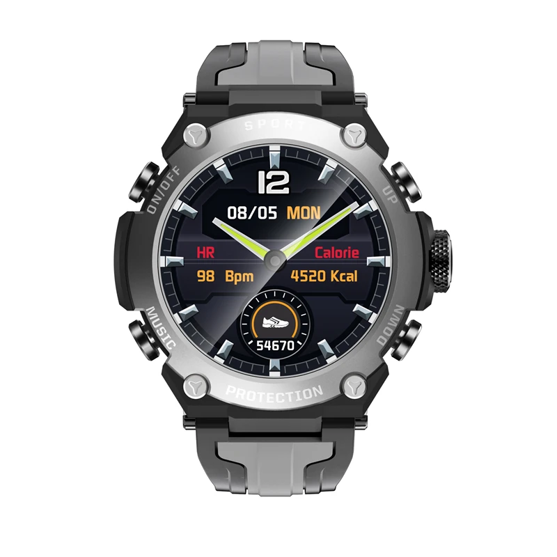 YELI Bluetooth Music Smart Watch Altitude Diving Watch IP68 Waterproof Heart Rate Fitness Sports Watch Weather For Android IOS
YELI Bluetooth Music Smart Watch Altitude Diving Watch IP68 Waterproof Heart Rate Fitness Sports Watch Weather For Android IOS